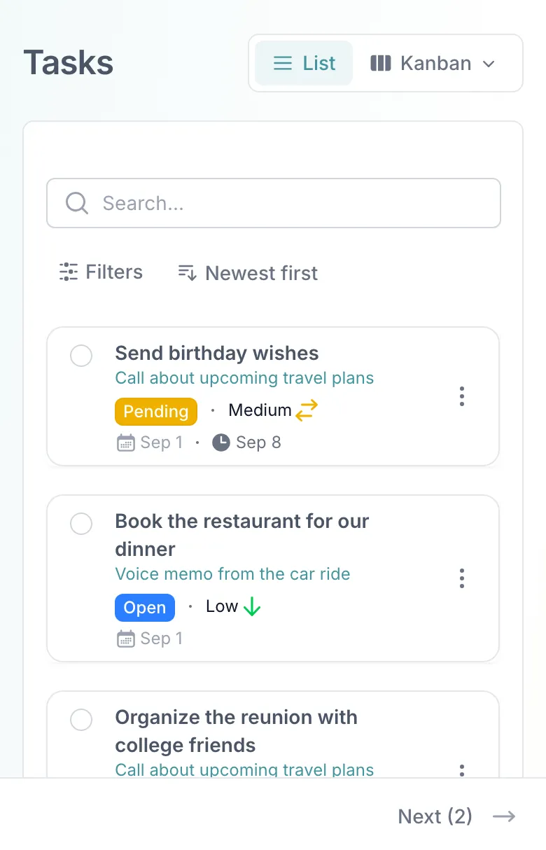Task Management